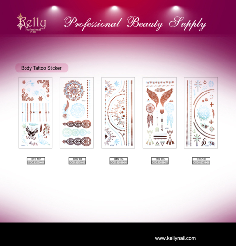 Elegant Design Tattoo Sticker For Body Beauty