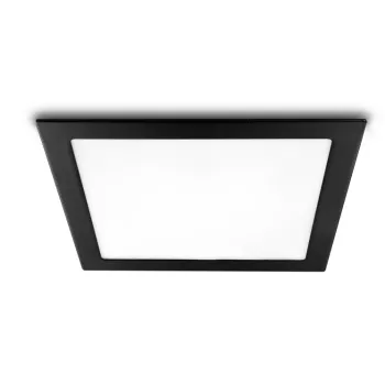 Modern Design 24W Aluminum Black Hotel Panel LED Recessed Downlight