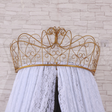 Latest Design Princess Crown Top Mosquito Nets Lace