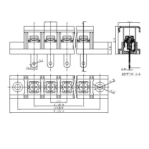 AT878-13.0XXX-HM Barrier Terminal Block Pitch13.0mm 