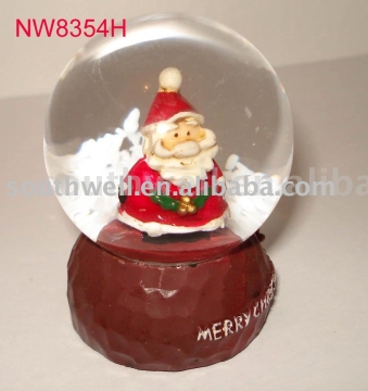 resin santa statue&amp;polyresin people figurine(Xmas ball)