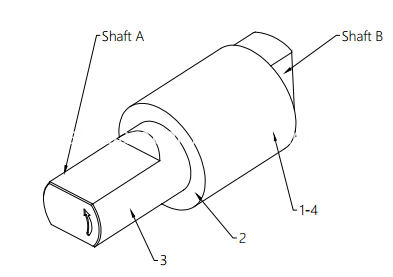 Household Appliances Vane Damper Drawing