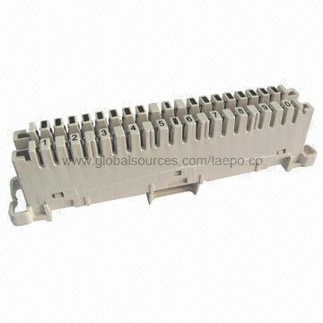 10 Pairs LSA Connection Module with One Push Wire Insertion