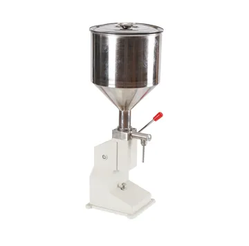 Hand Operated Filling Machine for Cosmetics: Paste, Sausage, Cream, and Liquid Filling Supply A03
