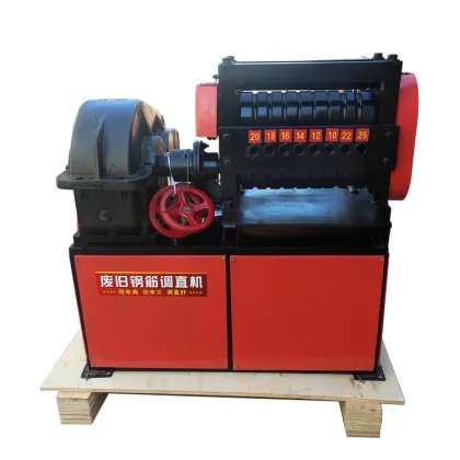 Scrap Bar and Rebar Straightening Machine: Construction Wire Straightening Equipment