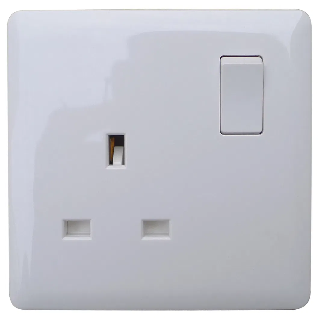 Enchufe conmutado unipolar de 1 unidad y 13 A