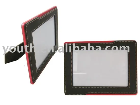 Double Stitch Leather Photo Frame/ Picture Frame