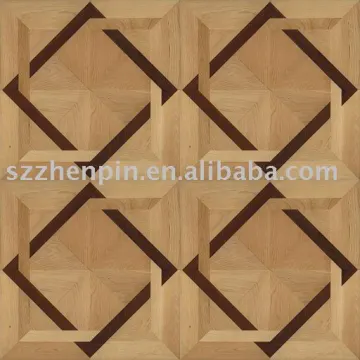 ljx-parquet-045 oak and wenge art parquet flooring