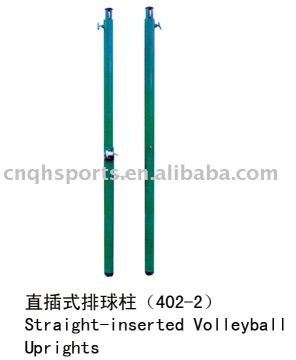 Straight-inserted Volleyball Uprights