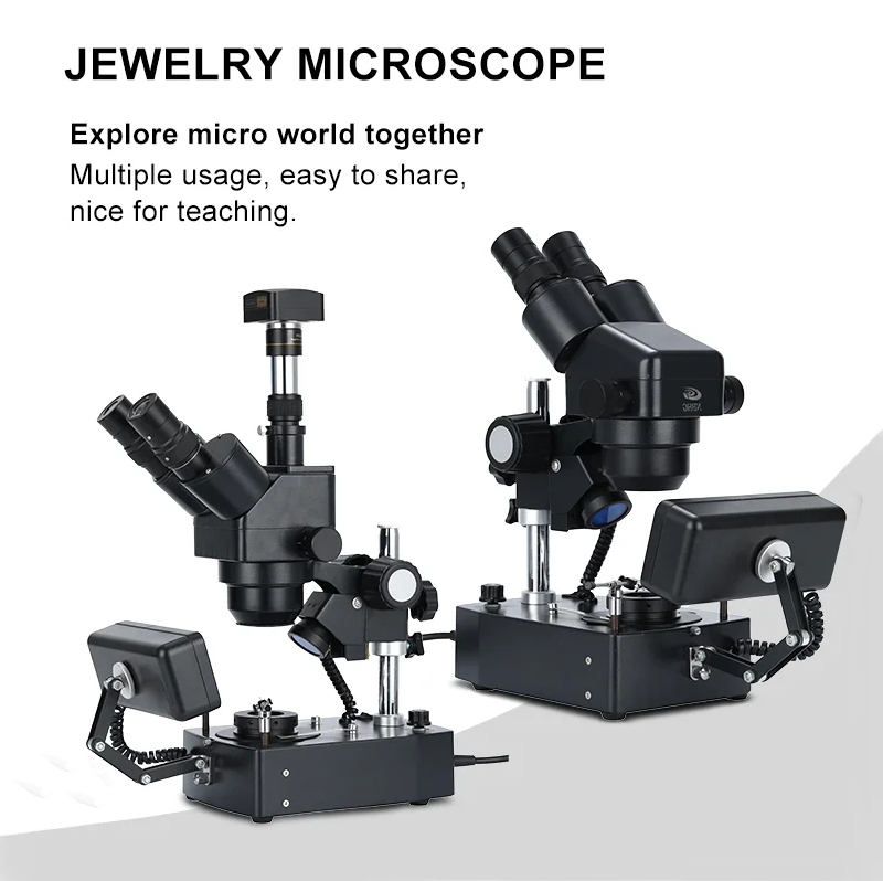 Jewelry Microscope Binocular Student Binocular Microscope, High Quality