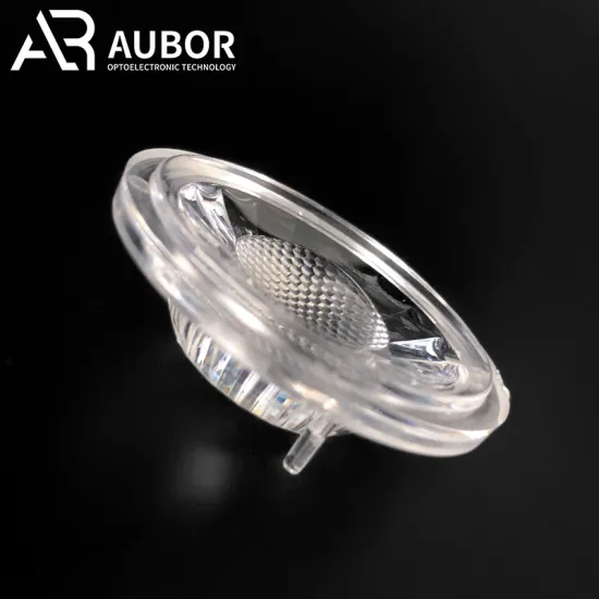 Aubor 25 Degree PMMA Material 34mm COB LED Lamp Concave Spherical Lens Manufacturers