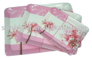 9" / 12" / 15" / 18.5" melamine tray