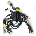 Power & audio harness with shielding Waterprooof IP67