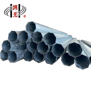 Hot Dip Galvanized Steel Electric Power polygonal pole