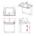 Tocador de lavabo de baño accesible para sillas de ruedas