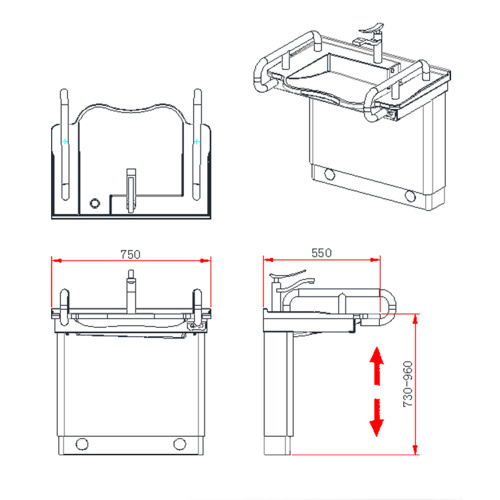 Wheelchair Accessible Bathroom Sink Vanity