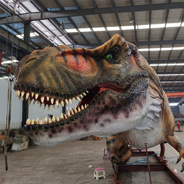 Life-Size Animatronic Tyrannosaurus Rex from Jurassic Park