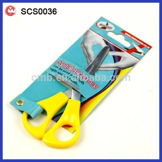 quality beauty plastic small stationery scissor