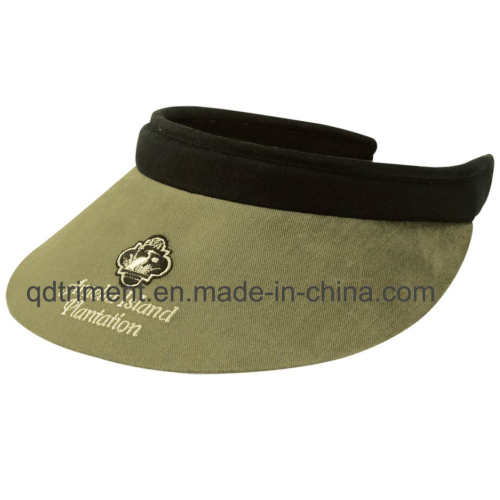 Fashion Wide Bill Clip-on Custom Golf Leisure Sun Visor (TRV014)