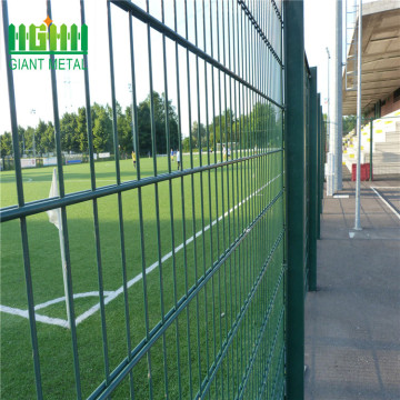 Galvanized welded wire mesh double wire steel fence