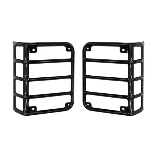 Black Euro Tail Light Covers