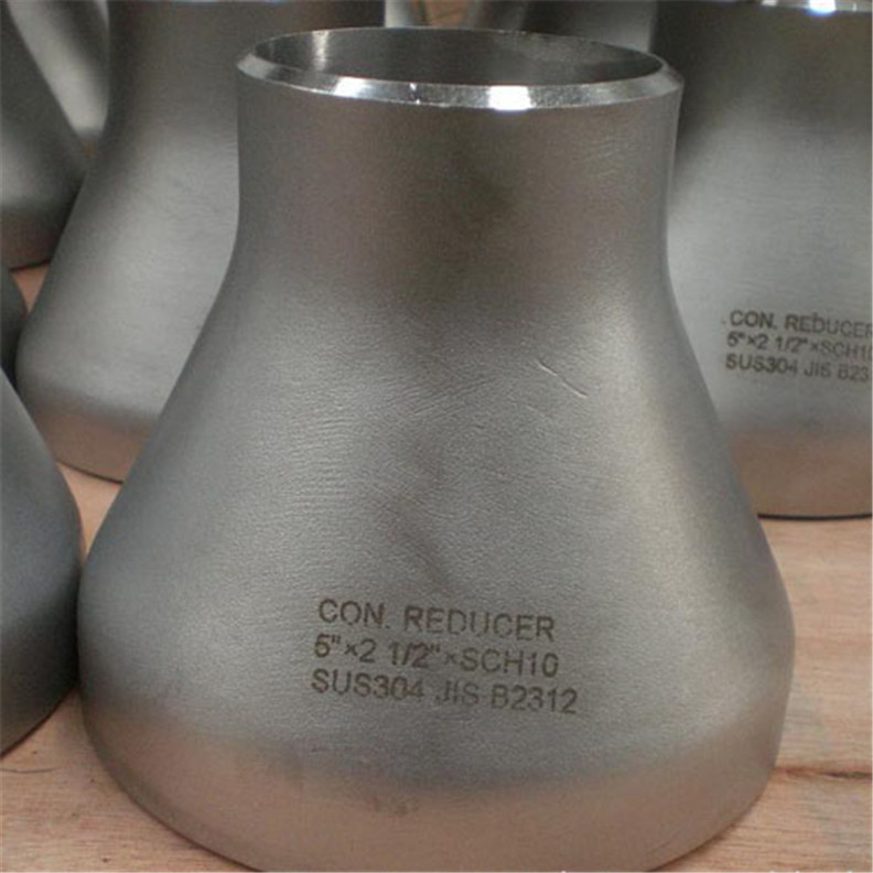 Con stainless reducers steel 316L 12inch ASME16.11