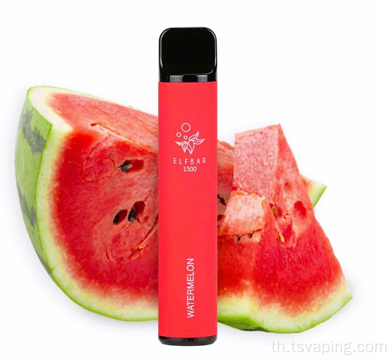 Elf Bar 1500 Puffs 500mAh disposer Kang vape