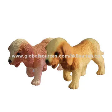Hottest sales color change plastic dog toys wholesale