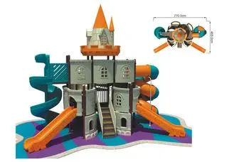 Recreation Equipment Toddlers Slide LLDEP Plastic Children