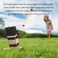 Kubb juego conjunto de madera al aire libre juego de césped