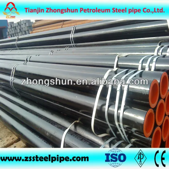 weld steel pipe with painting coating