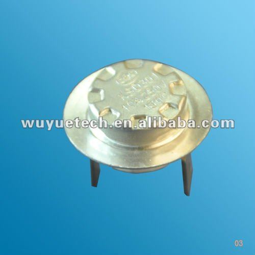 Manual Reset Bimetal Thermal Cutout Switch Ksd With Temperature