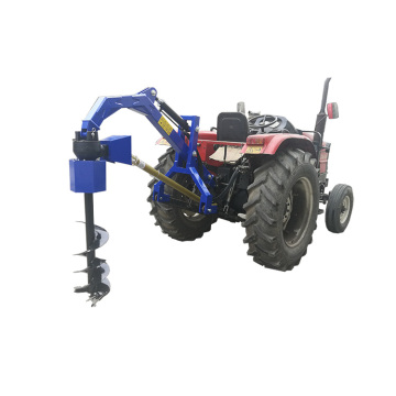 Tractor-Mounted Mini Post Hole Digger Earth Auger Drill with Gearbox for 50HP