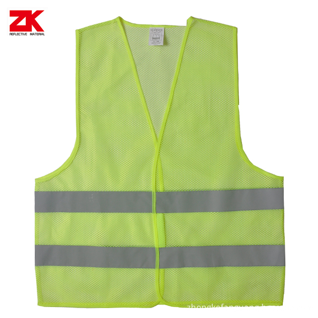 Mesh Yellow Safety Vest