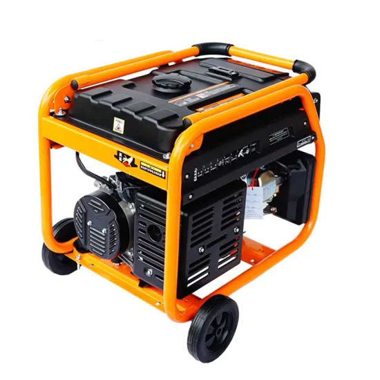 Household and commercial portable silent gasoline generator