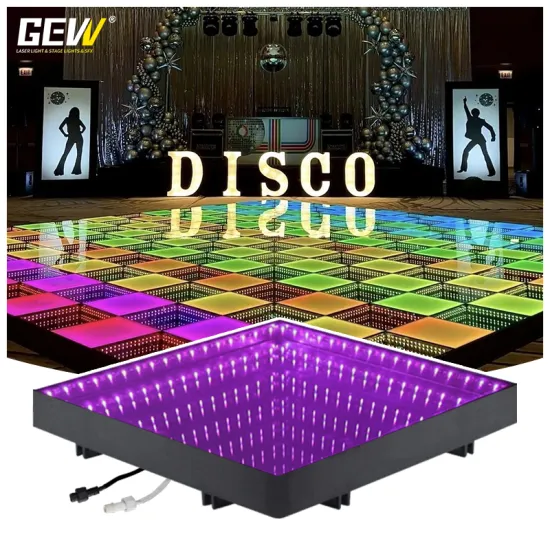 Waterproof Infinity Mirror 3D LED Dance Floor for Wedding Disco Party