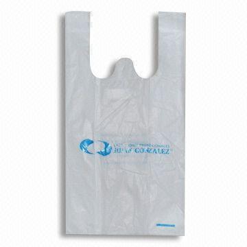 Kantong plastik biodegradable, ukuran 20 x 30cm, tersedia dalam putih