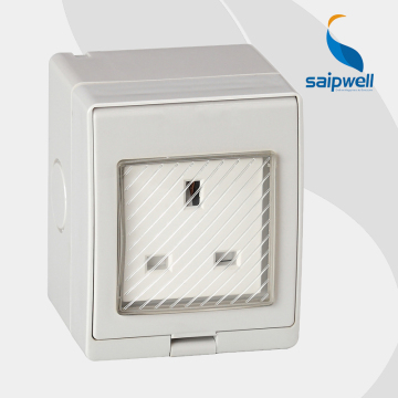 Double Control 250V/13A IP55 Waterproof Socket (SP-S)