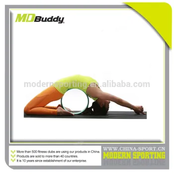Back training PVC foam yoga wheel wholesale