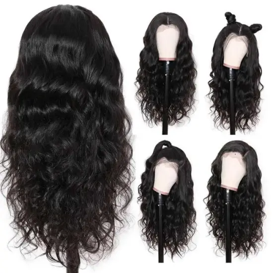 Wholesale Weaves And Wigs Natural Human Hair Lace Front Wigs Brazilian Human Hair Vendors Cuticle Aligned Hair Lace Frontal Wigs