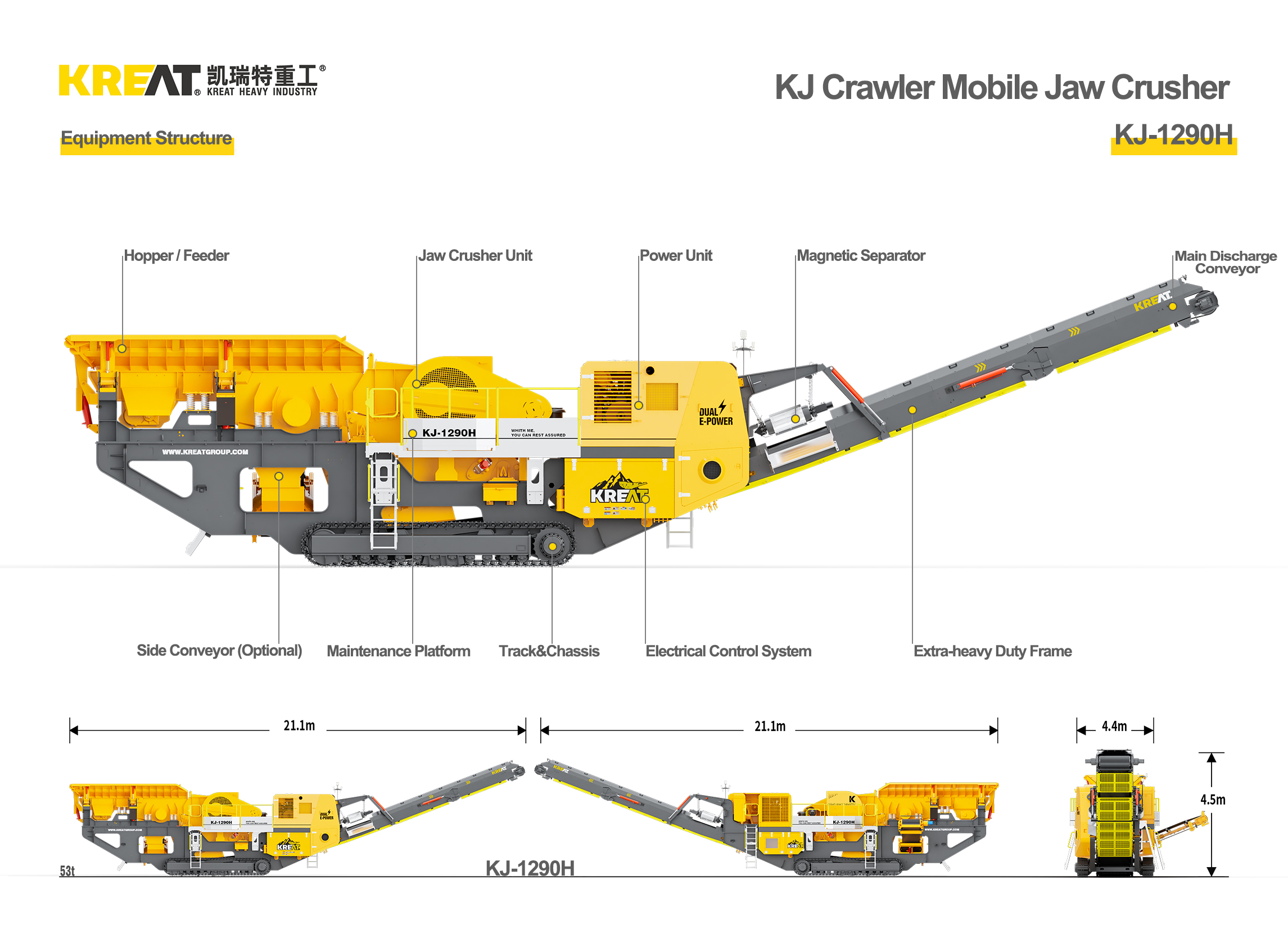 Tracked Mobile Jaw Crusher