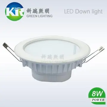 5000k-6000k slim recessed led downlights