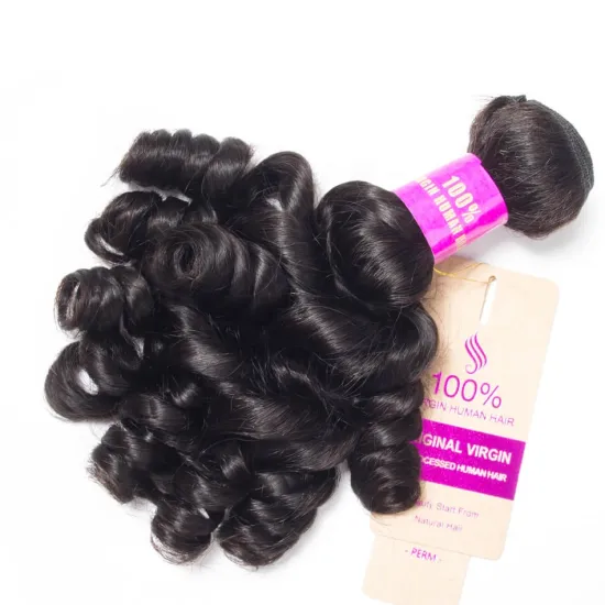 Cuticle Aligned Funmi Curly Raw Unprocessed Silky Remy Hair Weaving Cuticle Aligned  Human Hair Peruvian Virgin Hair