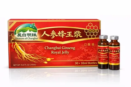 Ginseng royal jelly drink