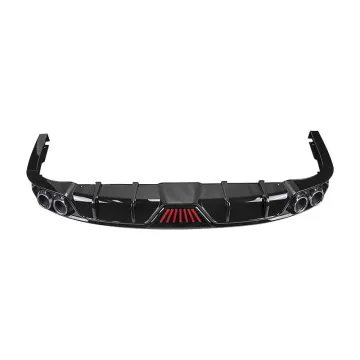 PP Plastic Front Rear Diffuser Bumper for Honda Civic