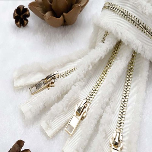 11 Inch open ended metal zipper for coat