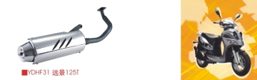 Electric Motorcycle Muffler Ydhf31, 125t