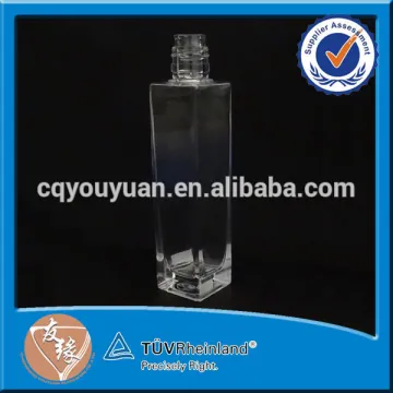 100% lead free refillable glass 200ml olive oil glass bottle