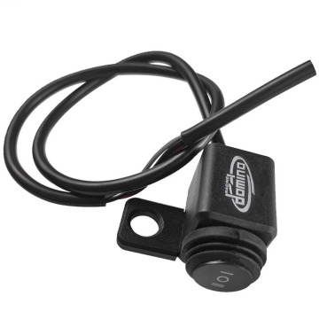 Waterproof M8 M10 Mirror Mount Motorcycle ON-OFF-ON Switch Button