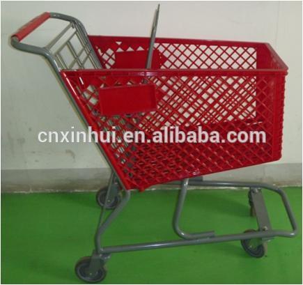 2014 BEST SELLING plastic shopping cart